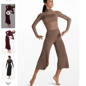 Balera Brown Kids Dance Costume